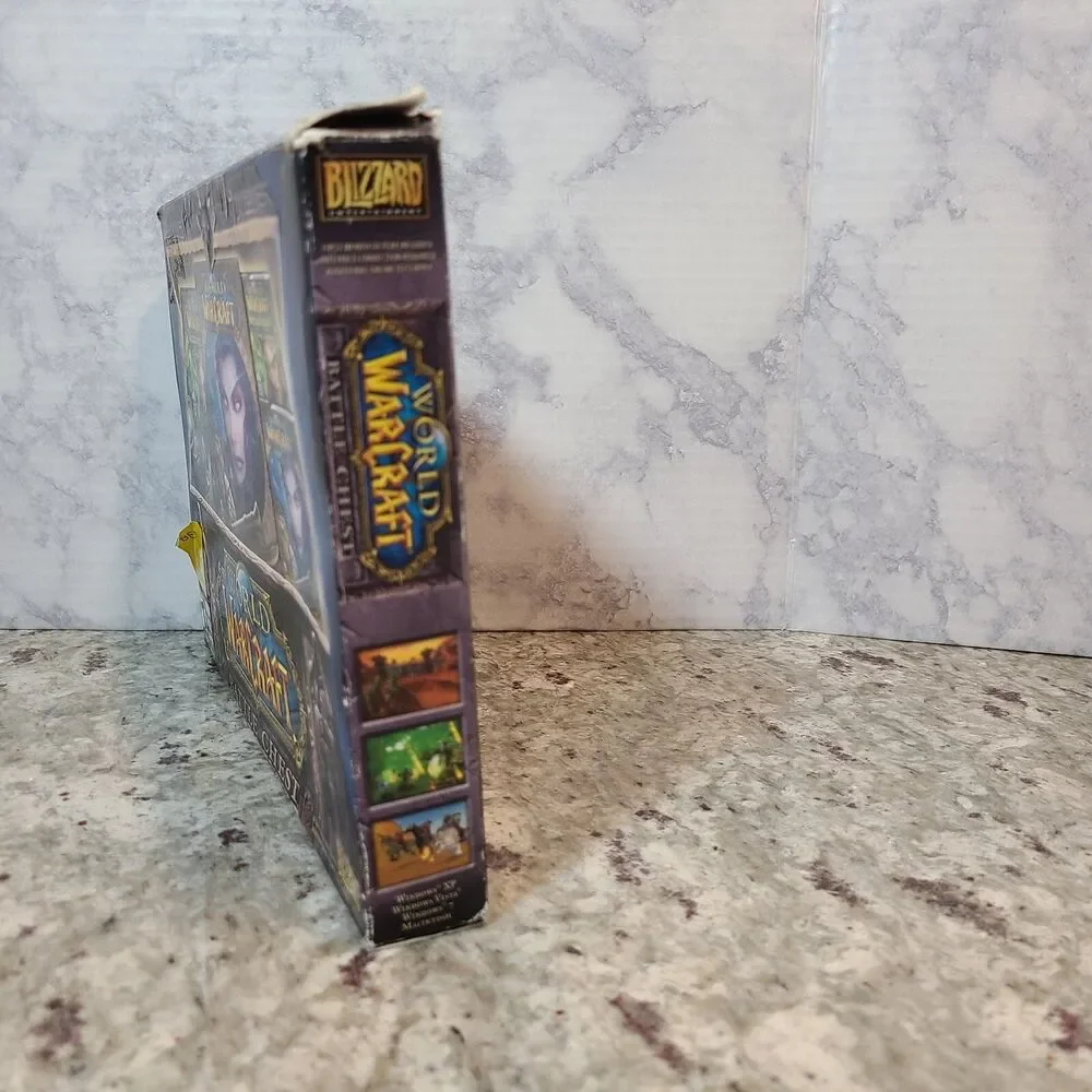 World of Warcraft Battle Chest Burning Crusade PC CD-ROM Windows XP Vista 7 Mac